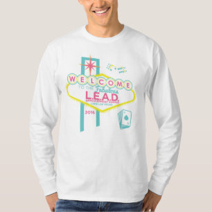 LEAD Unisex L/S-bemanningsnek T-shirt