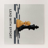 Lead With Effort Legpuzzel (Horizontaal)