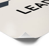 Lead With Effort Perfect Poster (Hoek)