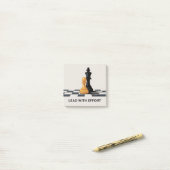 Lead With Effort Post-it® Notes (Op bureau)