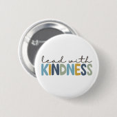Lead with Kindness button pin (Voorkant /achterkant)
