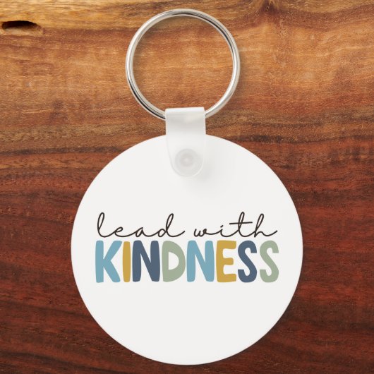 Lead with Kindness Sleutelhanger (Achterkant)