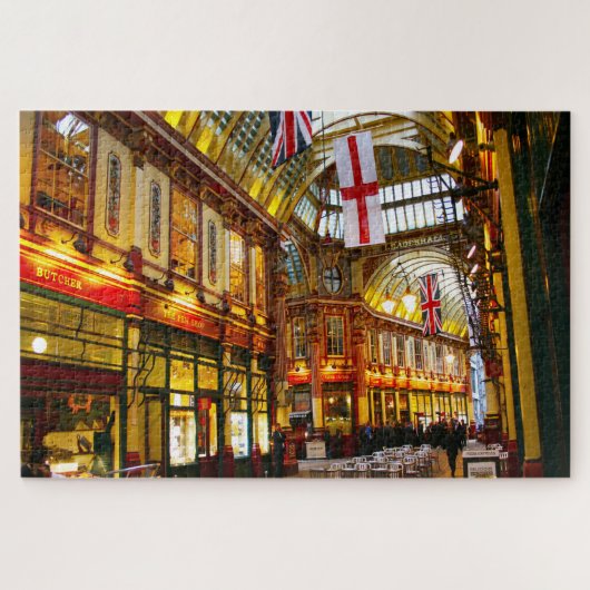 Leaden Hall Market Londen. Legpuzzel (Horizontaal)