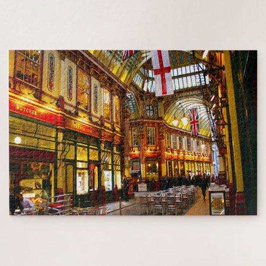 Leaden Hall Market Londen. Legpuzzel (Horizontaal)