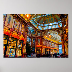Leadenhall Market City of London, Verenigd Koninkr Poster