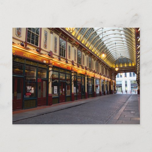 Leadenhall Market London Briefkaart (Voorkant)