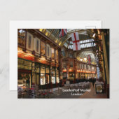 Leadenhall Market London Briefkaart (Voorkant / Achterkant)
