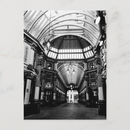 Leadenhall Market London Briefkaart (Voorkant)