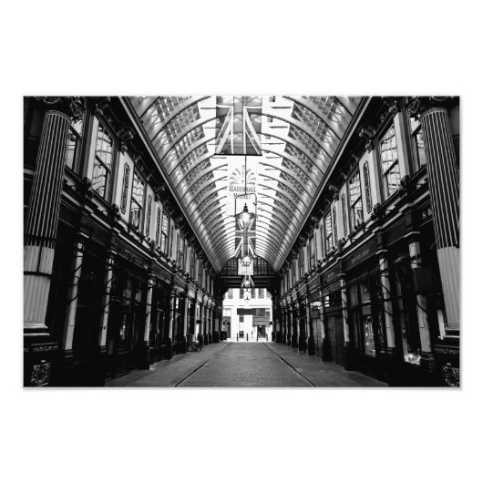 Leadenhall Market London Foto Afdruk (Voorkant)