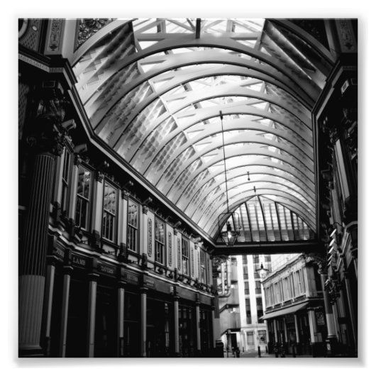 Leadenhall Market London Foto Afdruk (Voorkant)