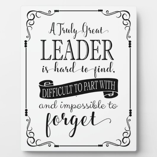 Leader bedankt fotoplaat (Voorkant)