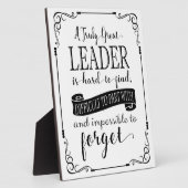 Leader bedankt fotoplaat (Zijkant)