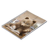 Leader Gift Beer en Rabbit Read Books Notitieboek (Linkerzijde)