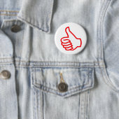 Leader MOTIVATIE tools :  THUMBSUP Ronde Button 5,7 Cm (In situ)