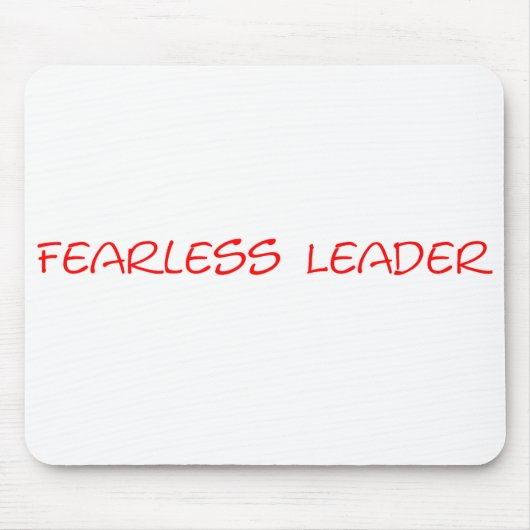 Leader Mousepad zonder grenzen - Gepersonaliseerd Muismat (Voorkant)