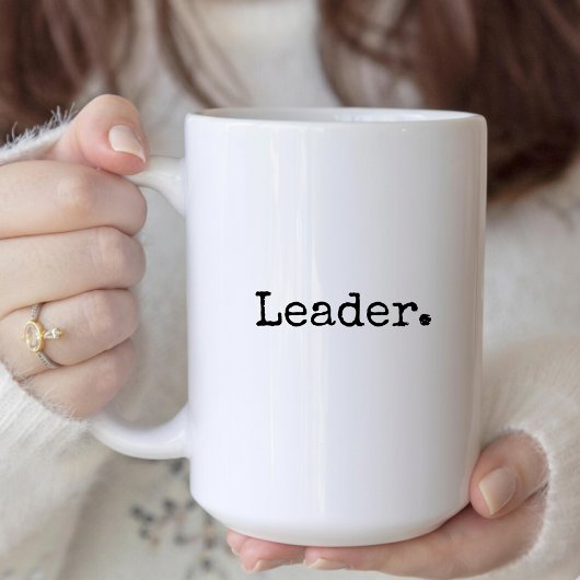 Leader mug leadership gift for boss & team leaders koffiemok