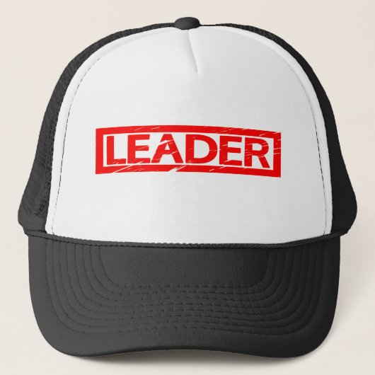 Leader Stamp Trucker Pet (Voorkant)