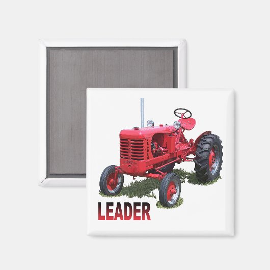 Leader Tractors Magneet (Voorkant / Achterkant)