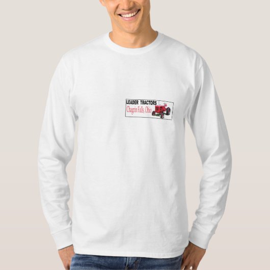 Leader Tractors T-shirt (Voorkant)