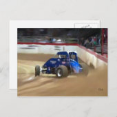 Leader van de Briefkaarten van de verpakking (Voorkant / Achterkant)