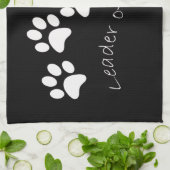 Leader van het Hondenliefhebber van verpakking Theedoek (Gevouwen)