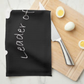 Leader van het Hondenliefhebber van verpakking Theedoek (Quarter Fold)