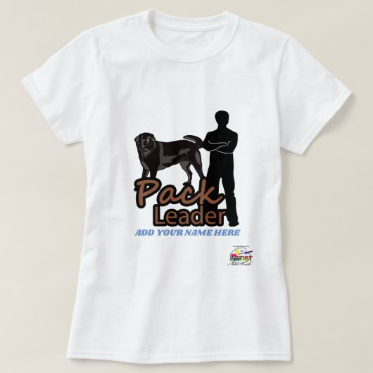Leader voor pakket t-shirt (Design voorkant)