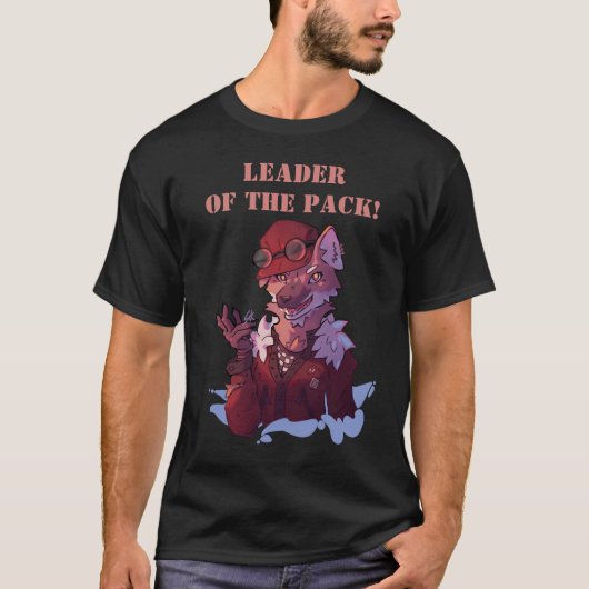 Leader wolf t-shirt (Voorkant)