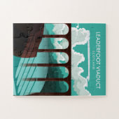 Leaderfoot Viaduct Schotland reisposter Legpuzzel (Horizontaal)