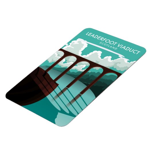 Leaderfoot Viaduct Schotland reisposter Magneet (Linkerzijde)