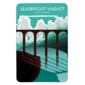 Leaderfoot Viaduct Schotland reisposter Magneet (Verticaal)