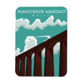 Leaderfoot Viaduct Schotland reisposter Magneet (Verticaal)