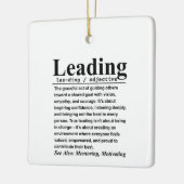 Leadership Keramisch Ornament (Links)
