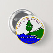 Leadership School Pin Ronde Button 5,7 Cm (Voorkant /achterkant)