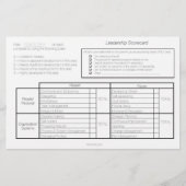 Leadership Scorecard Flyer (Voorkant)