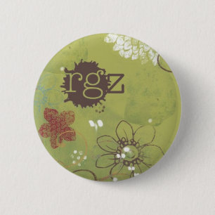 Leadervriendinnetknop, Justina Chen Headley Ronde Button 5,7 Cm