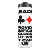 Leads bieden belangrijke clusters over sleutelkaar thermosbeker (Voorkant)