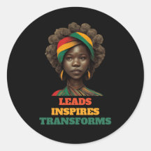 Leads, Inspires, Transforms Black History Month