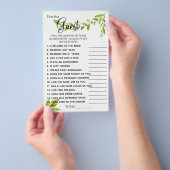 Leads Zoek de gamekaart van het gastVrijgezellenfe Flyer (Hand)