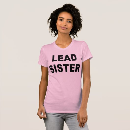 LeadSister T-Shirt (Voorkant volledig)