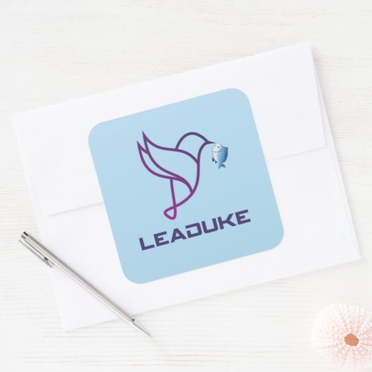 Leaduke Bird Logo Sticker (Envelop)