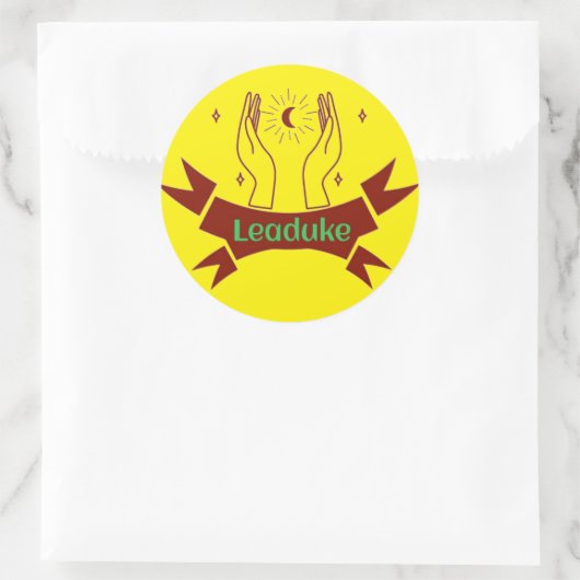 Leaduke Moon Yellow Sticker (Tas)