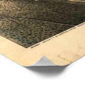 Leadville Colorado 1879 Antiek Panorama Poster (Hoek)