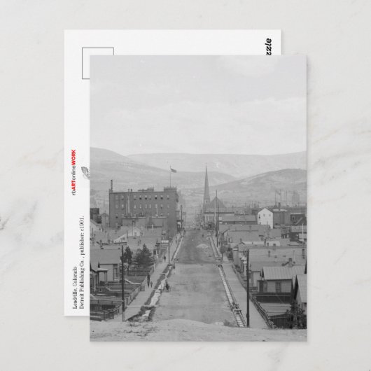 Leadville, Colorado Briefkaart (Voorkant / Achterkant)