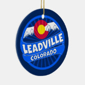 Leadville Colorado ornament verbrand (Rechts)
