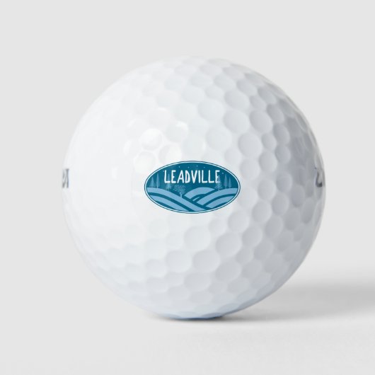 Leadville Colorado Outdoor Golfballen (Voorkant)