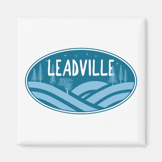 Leadville Colorado Outdoor Magneet (Voorkant)