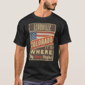 Leadville Colorado T-shirt (Voorkant)