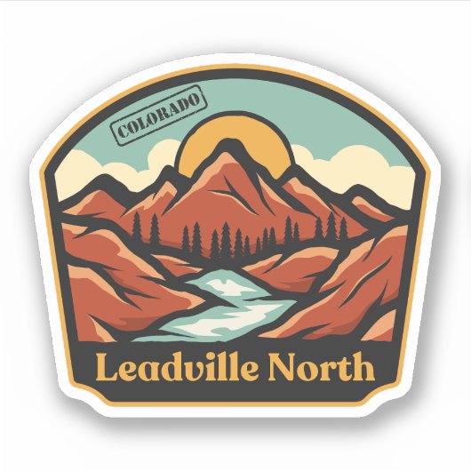 Leadville North, Colorado Sticker (Voorkant)