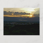 Leadville Sunset Briefkaart (Voorkant)